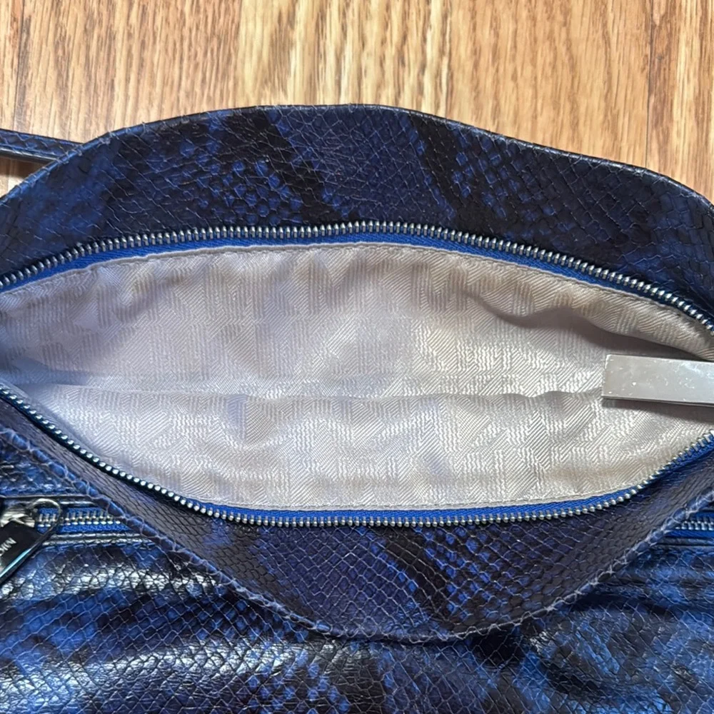 Michael Kors Black Snakeskin Clutch - Picture 5 of 6